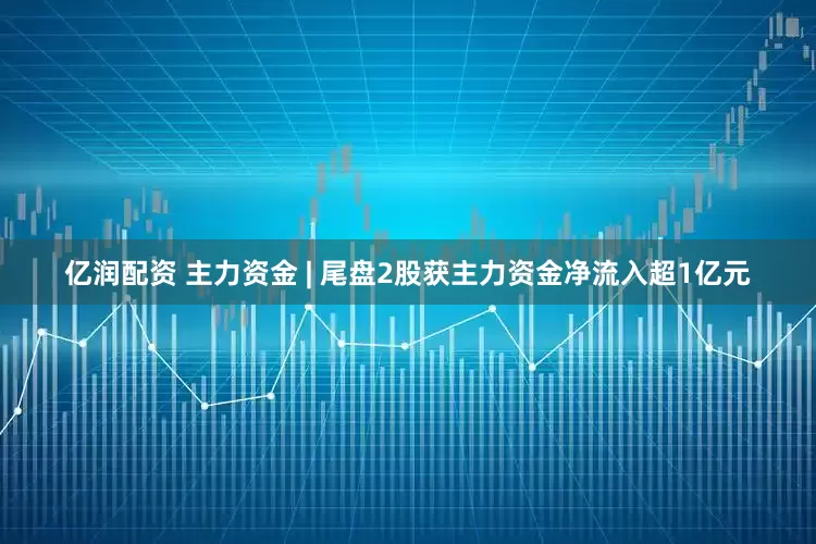 亿润配资 主力资金 | 尾盘2股获主力资金净流入超1亿元
