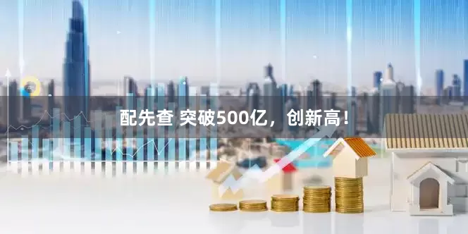 配先查 突破500亿，创新高！