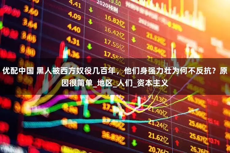 优配中国 黑人被西方奴役几百年，他们身强力壮为何不反抗？原因很简单_地区_人们_资本主义